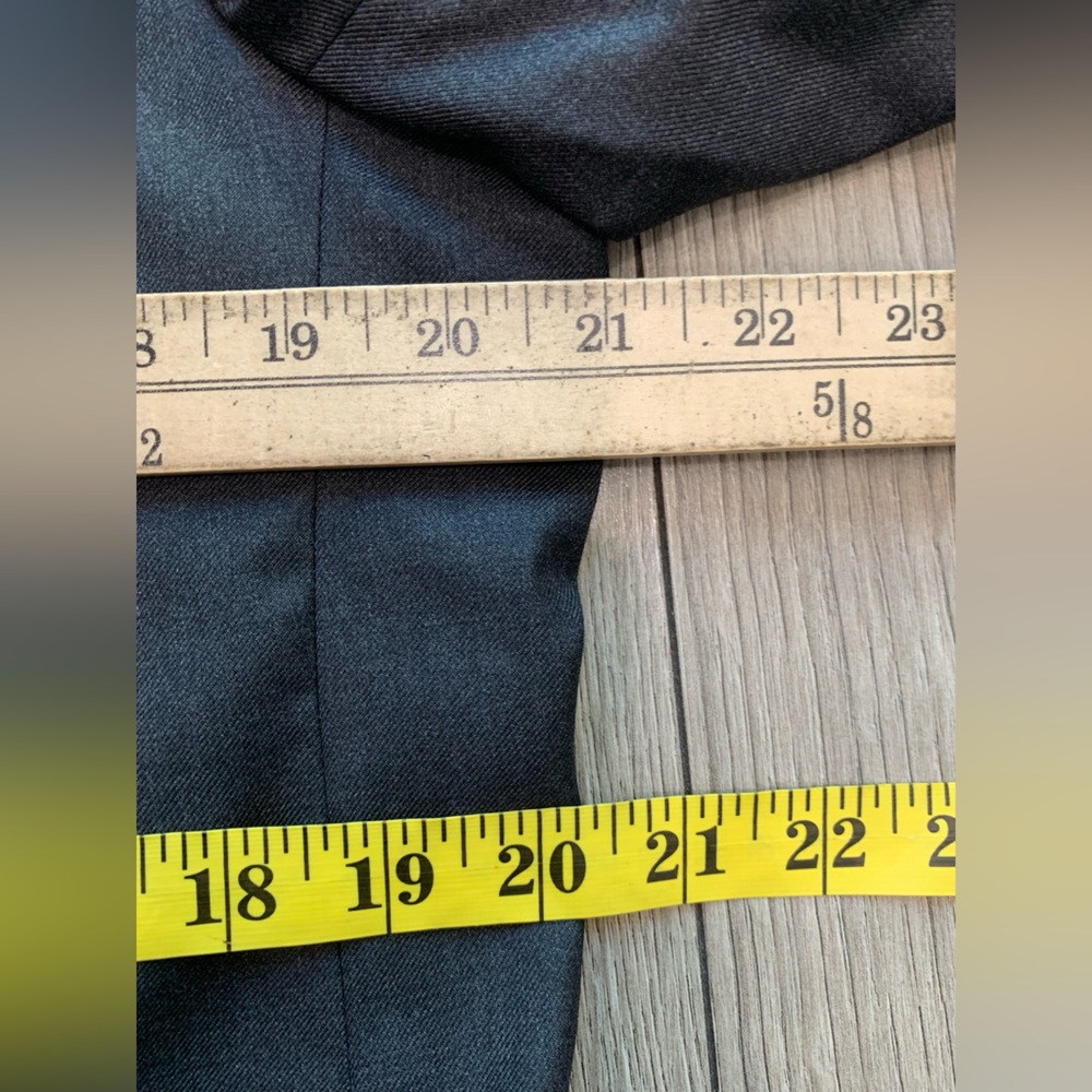 Boggi Milano Loro Piana Four Seasons Super 130's WoolBlazer Suit Jacket Sz 40 7R - Picture 6 of 16